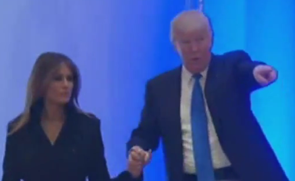 Melanija ništa ne sluša Trampa! (VIDEO)
