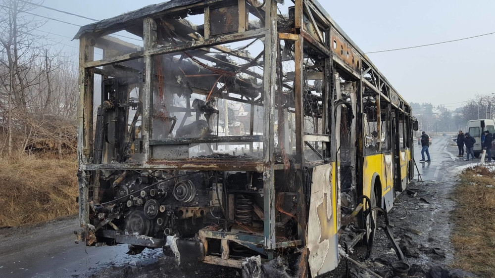 Izgoreo autobus kod Jagodine