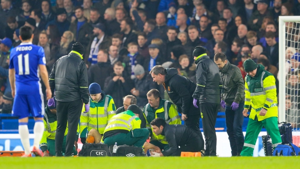 Užasna povreda fudbalera Hala (VIDEO)