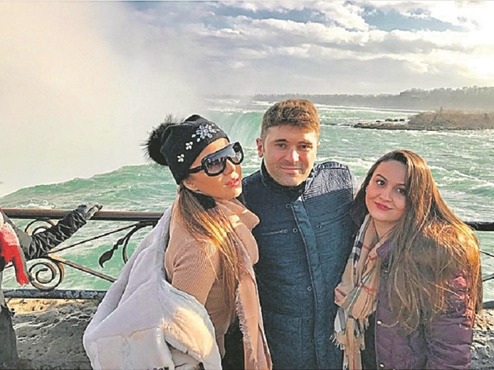 Jadranka uživa na Nijagari