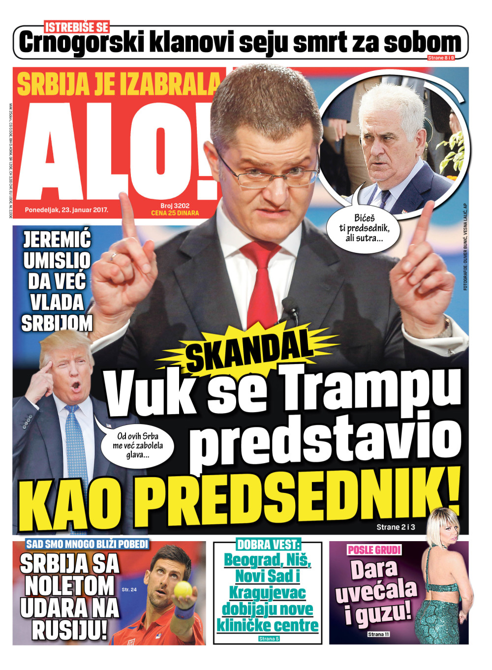 Naslovna za: 23.1.2017