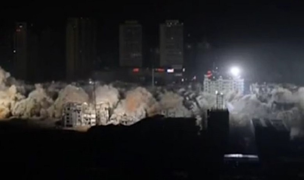 Evo kako da uništite pola grada za 10 sekundi (VIDEO)