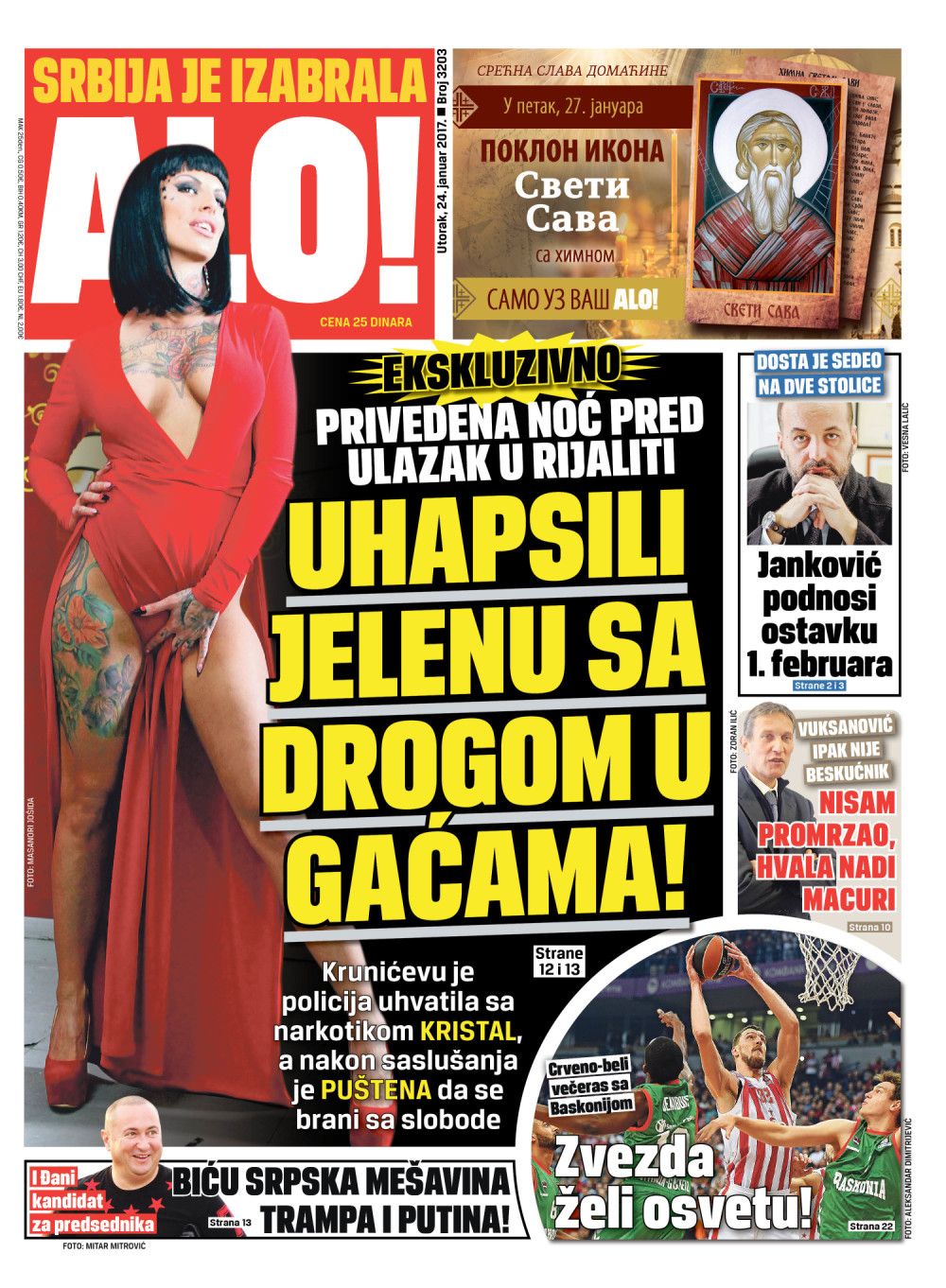 Naslovna za: 24.1.2017