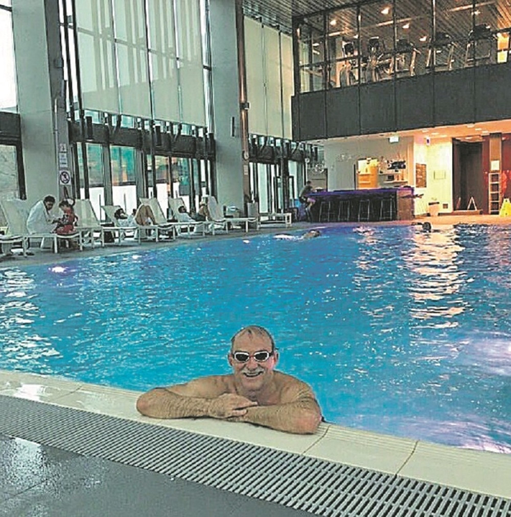 Lazar Ristovski prkosi zimi