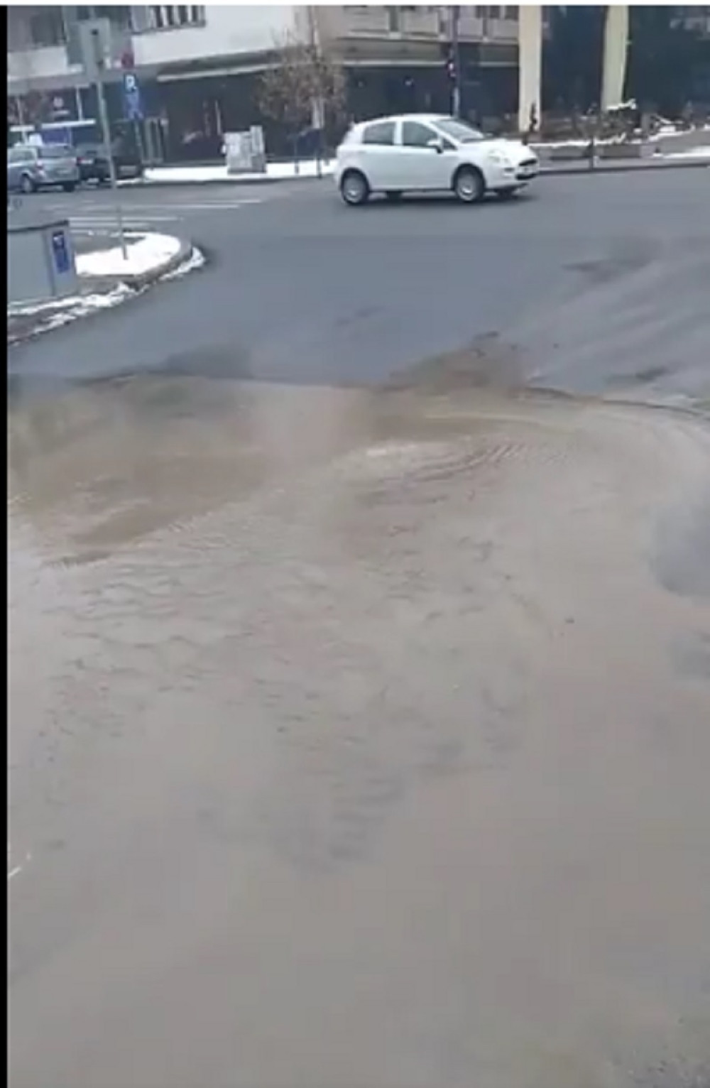 Potop kod Dunavskog parka (VIDEO)