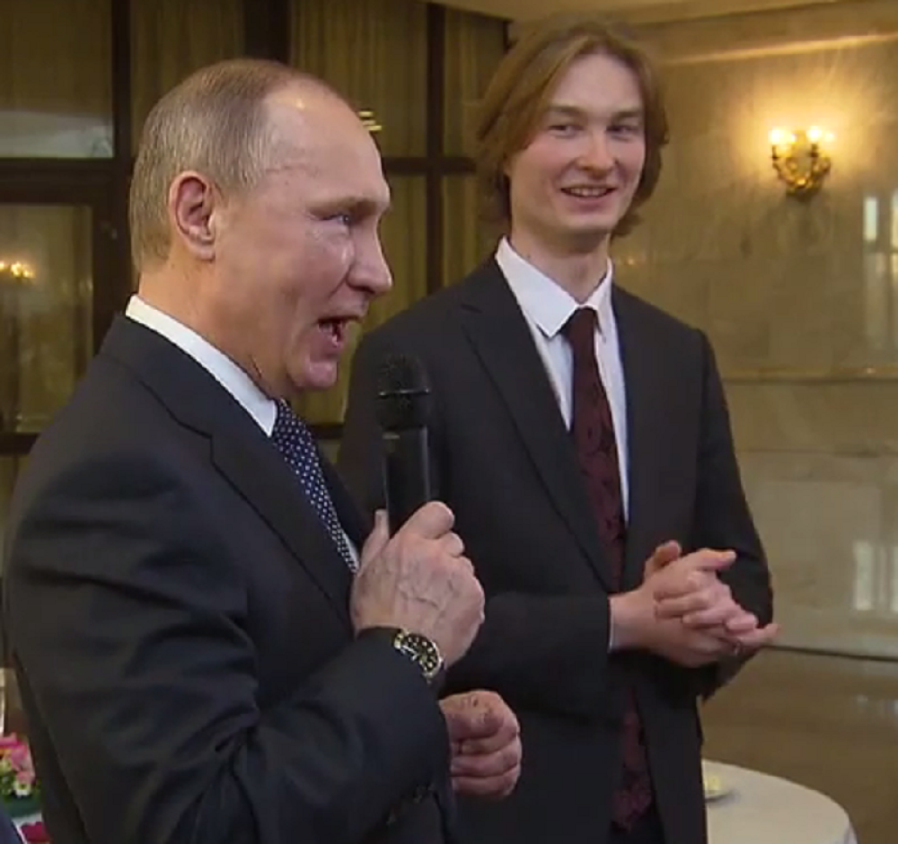 Ovako peva Vladimir Putin! (VIDEO)