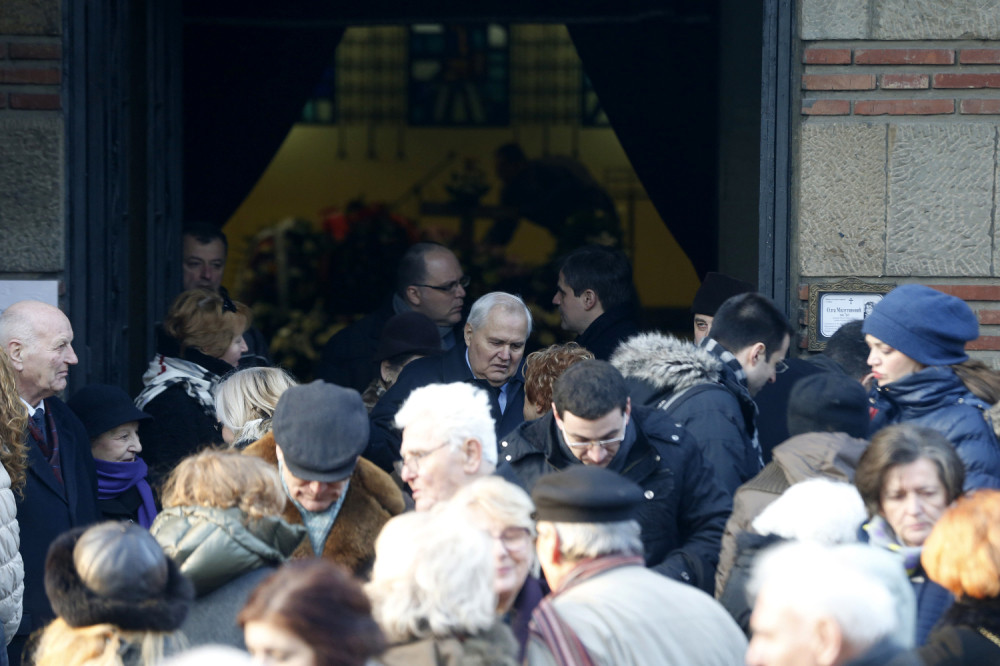 Kremirana Olga Milutinović (FOTO GALERIJA)