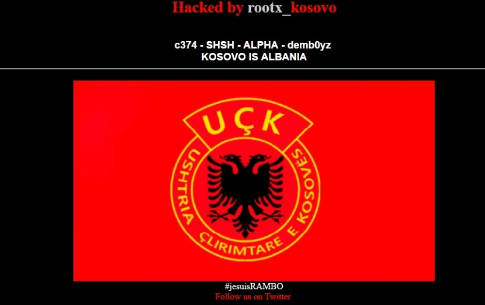 Albanci hakovali Tanjug