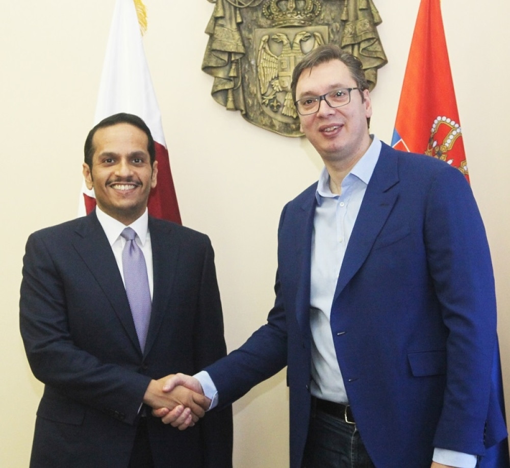 Vučić primio katarskog ministra