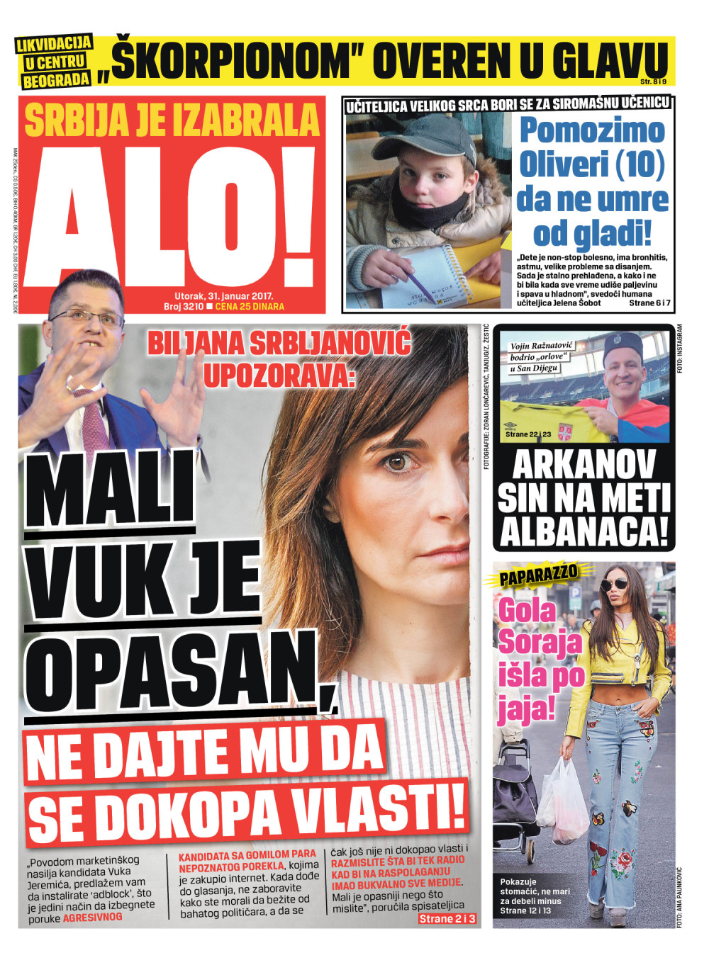 Naslovna za: 31.1.2017