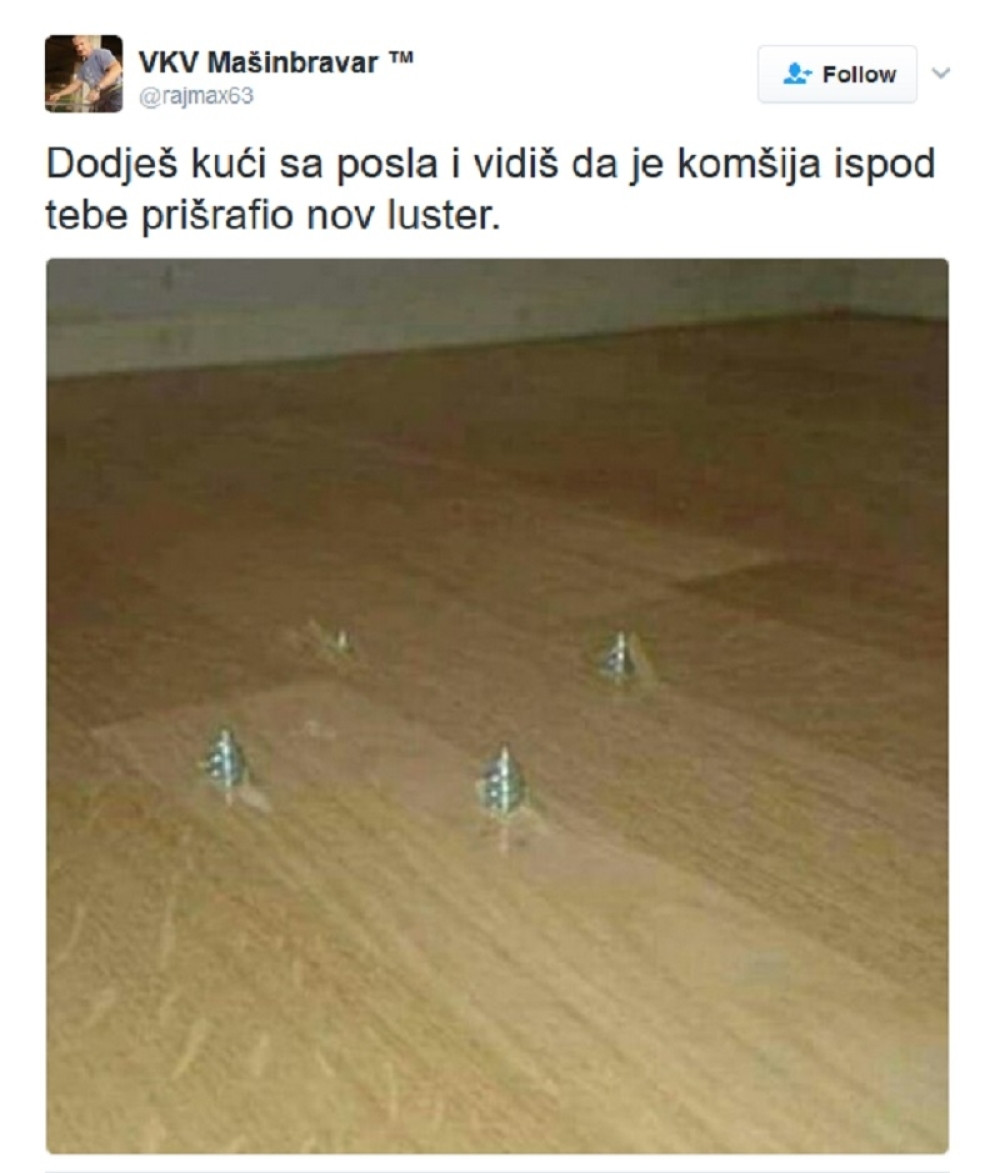 Proplakaćete od smeha zbog ovog majstora! (FOTO)