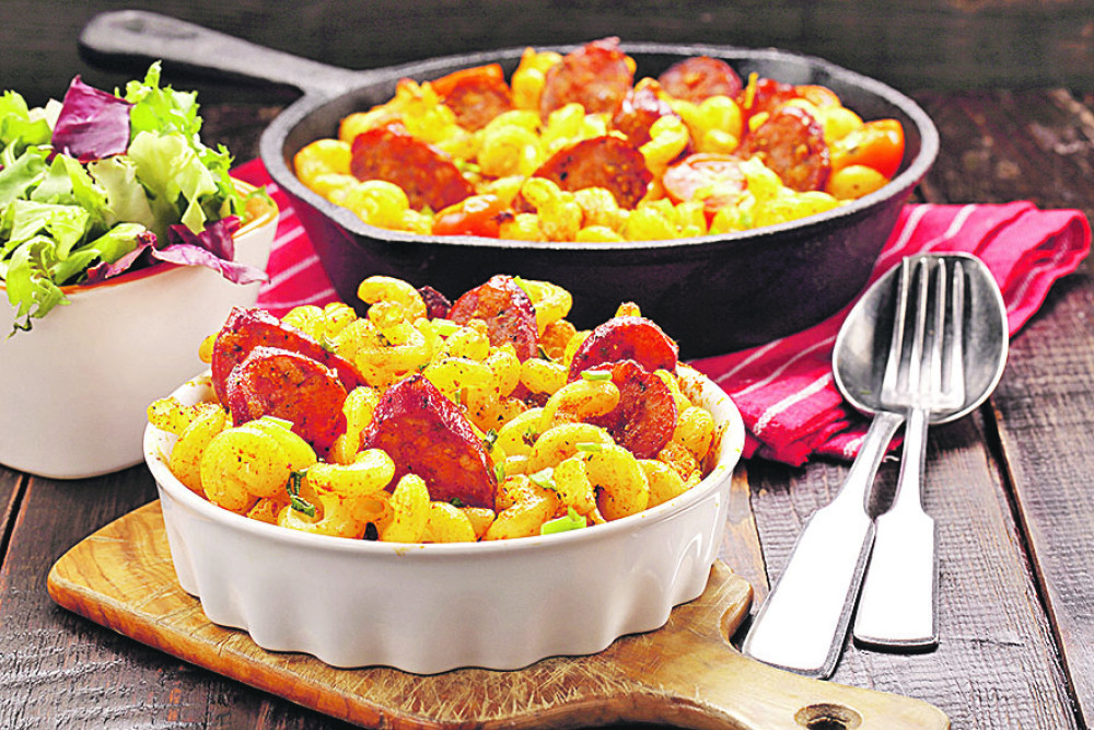 Pasta sa svežim kobasicama