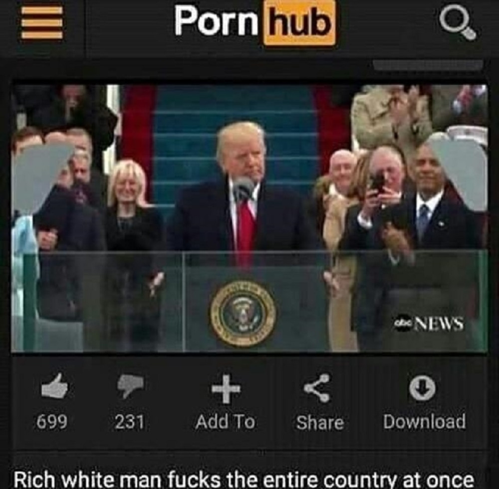 Tramp osvanuo na porno-sajtu!