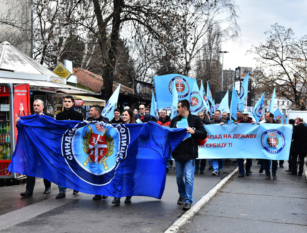 Protest policije zbog napada na žandarma