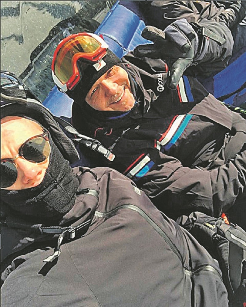 Bjela zimuje sa sinom