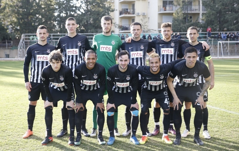 Partizan vreba štopera