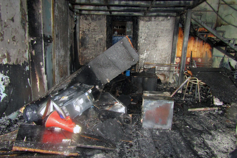 Izgorele prostorije srpsko-ruskog prijateljstva (FOTO)