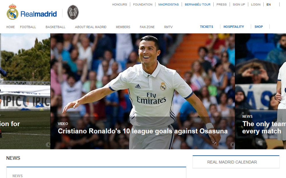 Real dobija 500 miliona evra za sajt!