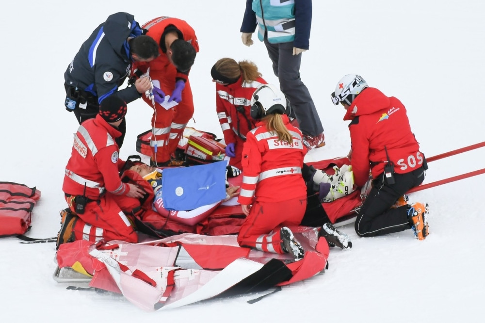 Stravičan pad skijaša na Svetskom prvenstvu (VIDEO)