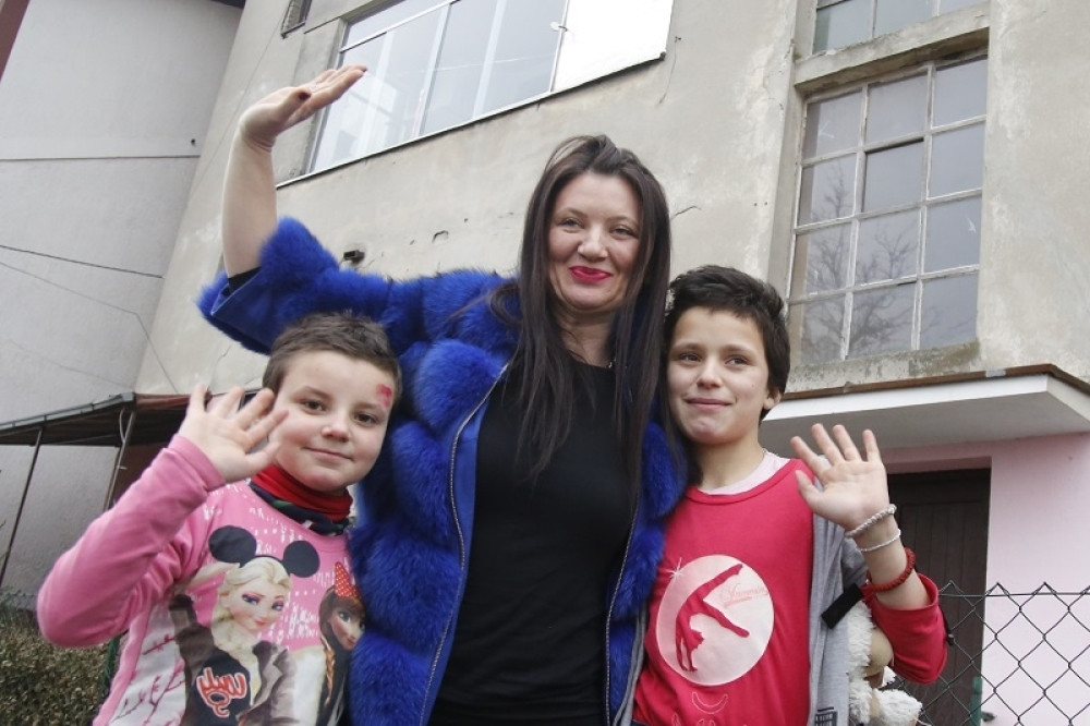 "Srećna sam, neće nas više gristi pacovi!"