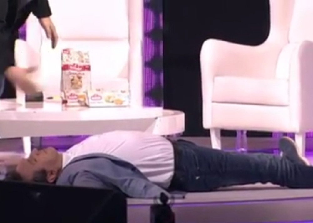 Žika Jakšić se srušio u emisiji (VIDEO)