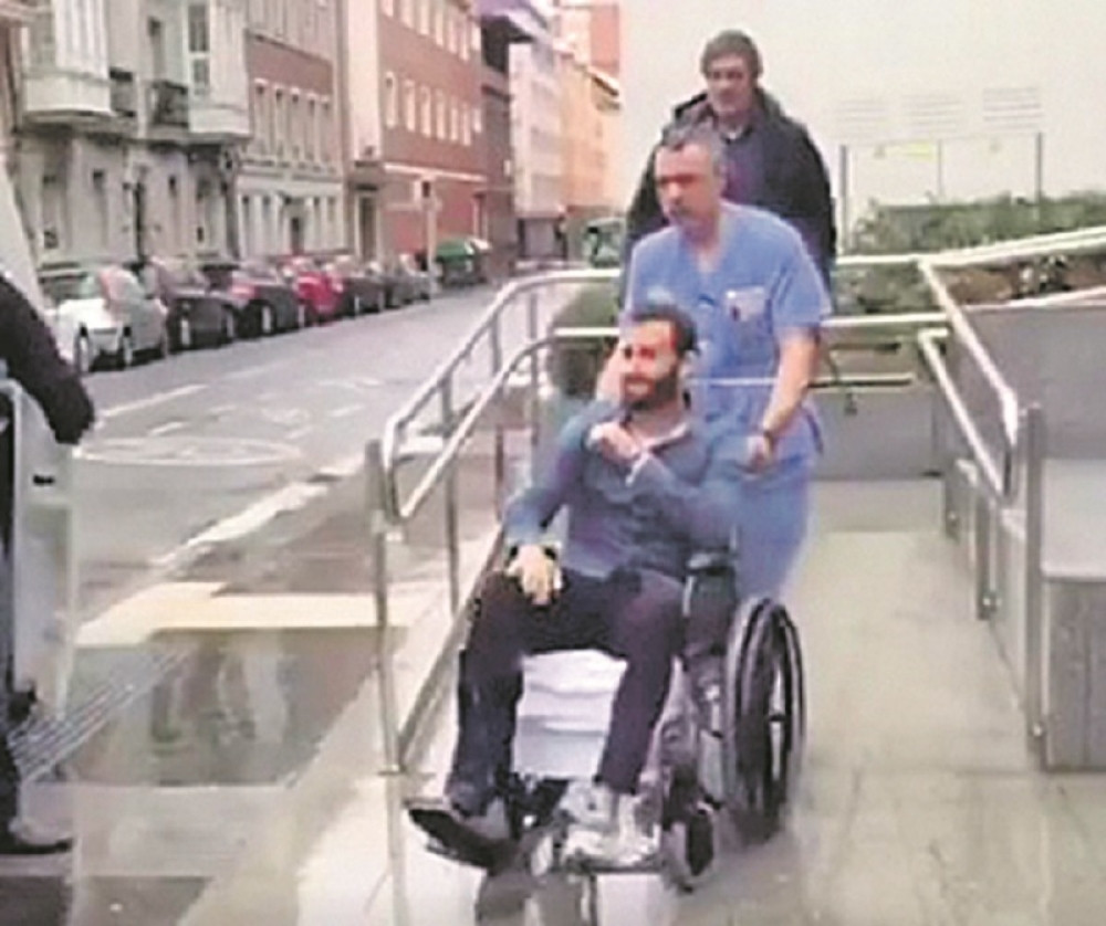 Vidal pet meseci van terena (UZNEMIRUJUĆI FOTO)