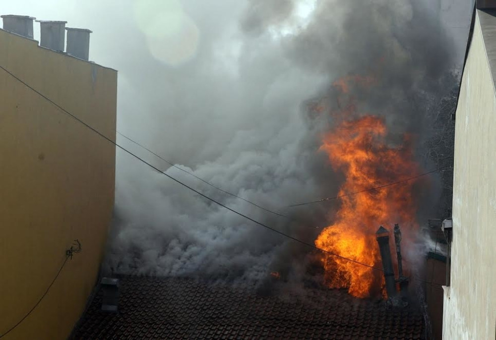 Požar u kafiću u centru Smedereva