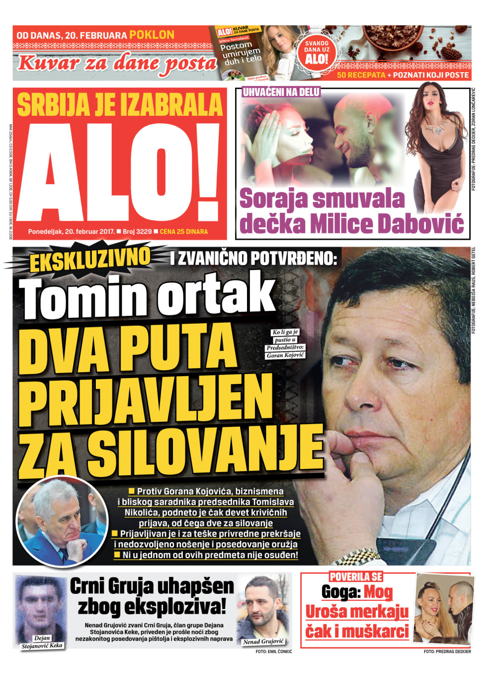 Naslovna za: 20.2.2017