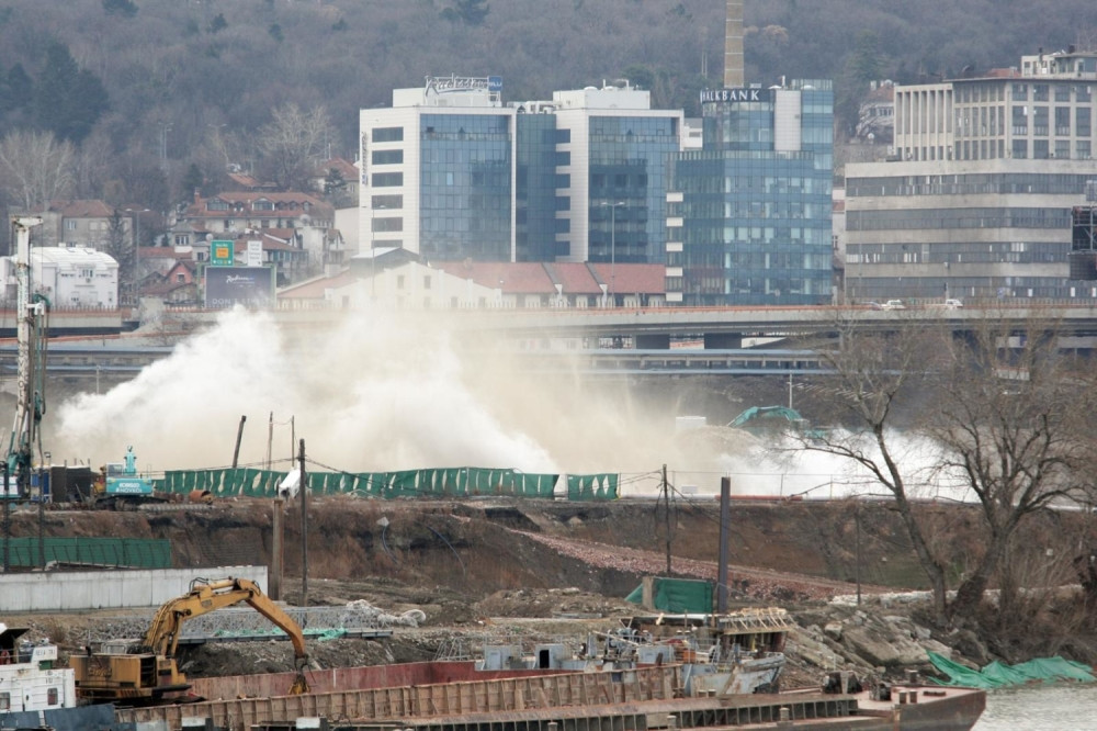 Uništena još jedna bomba u Beogradu na vodi