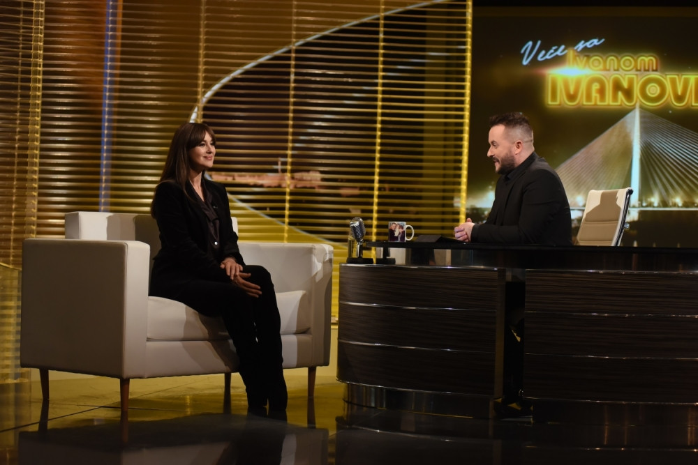 Monika Beluči kod Ivana Ivanovića