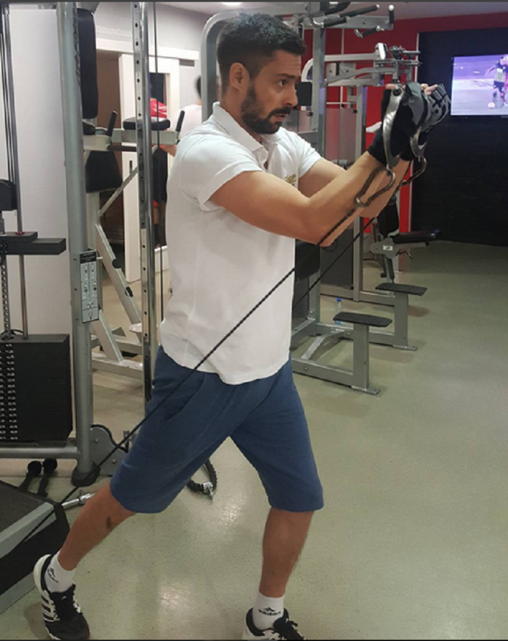 Milan Vasić se vratio u teretanu