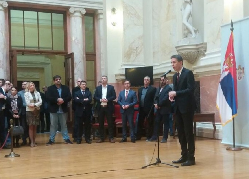 Zajednički protest opozicije u Skupštini!