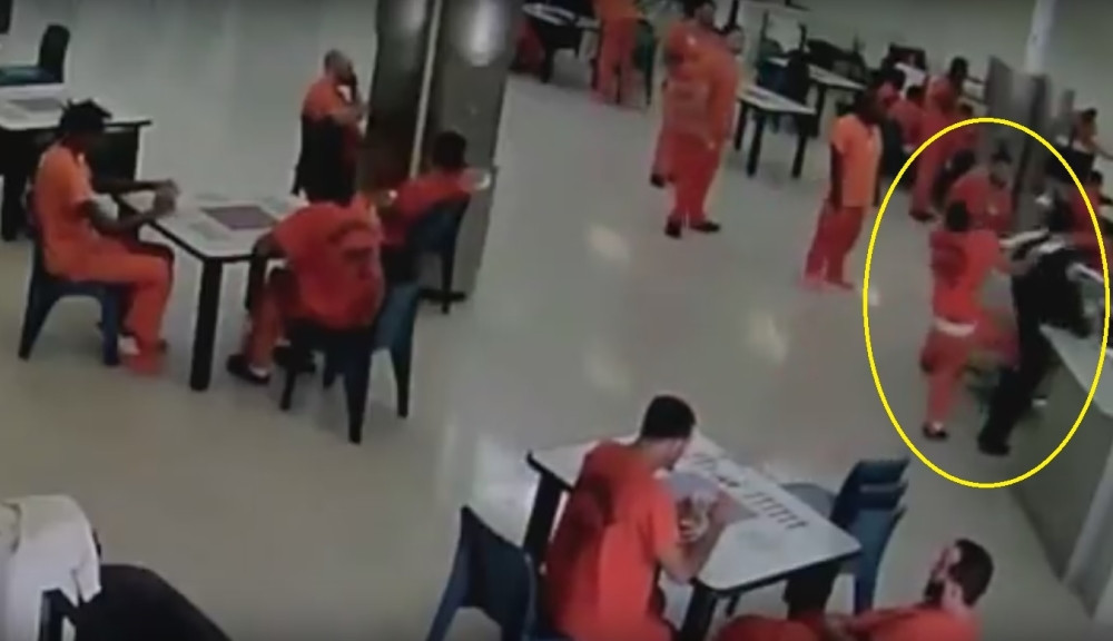 Zatvorenici sprečili ubistvo čuvara! (VIDEO)