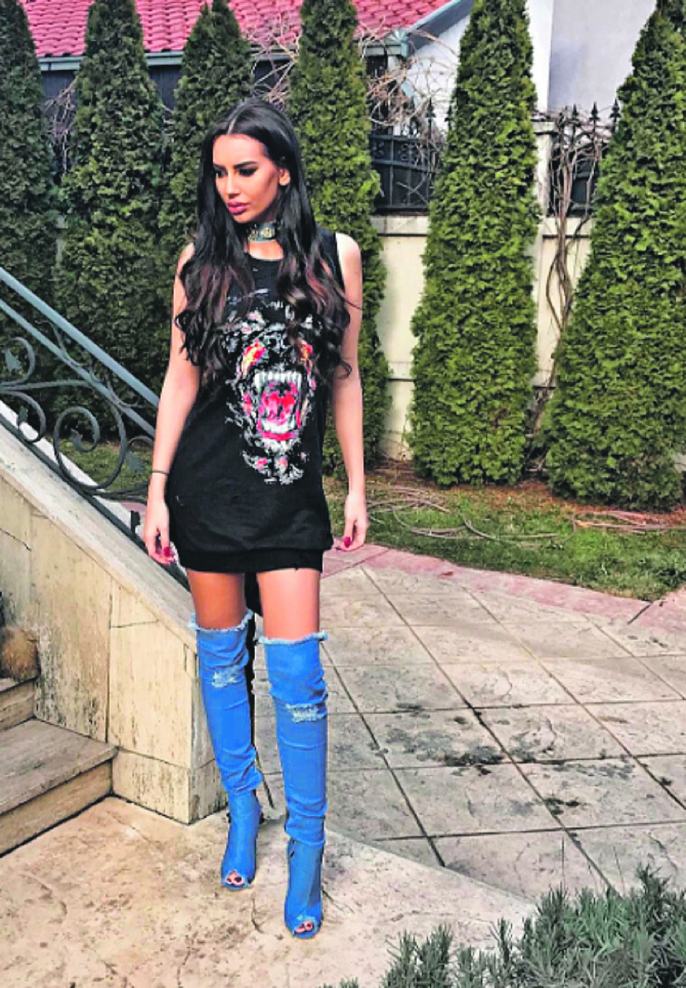 Katarina Grujić sa Kostom u javnosti