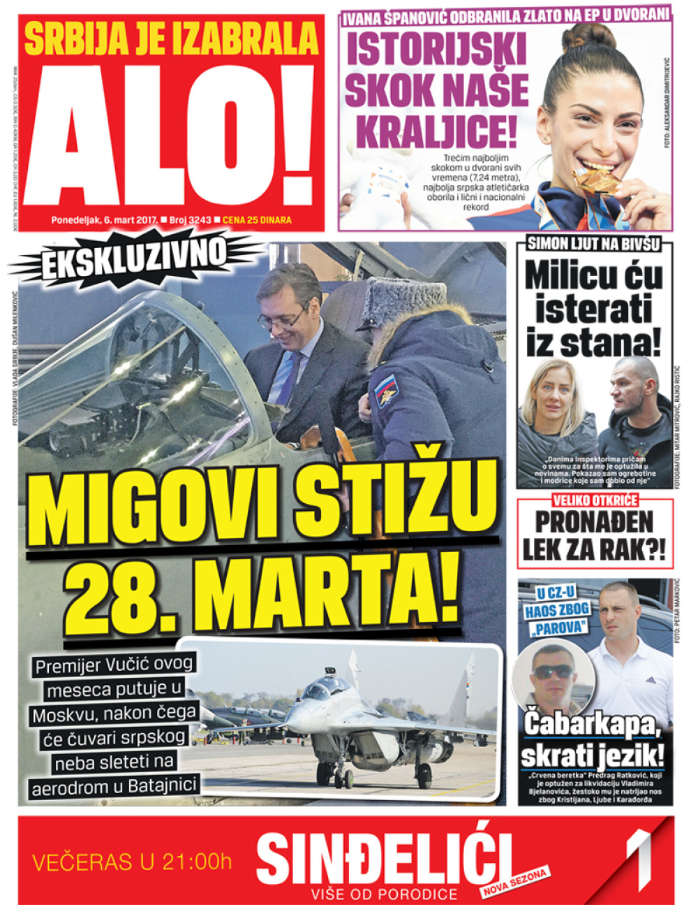 Naslovna za: 6.3.2017