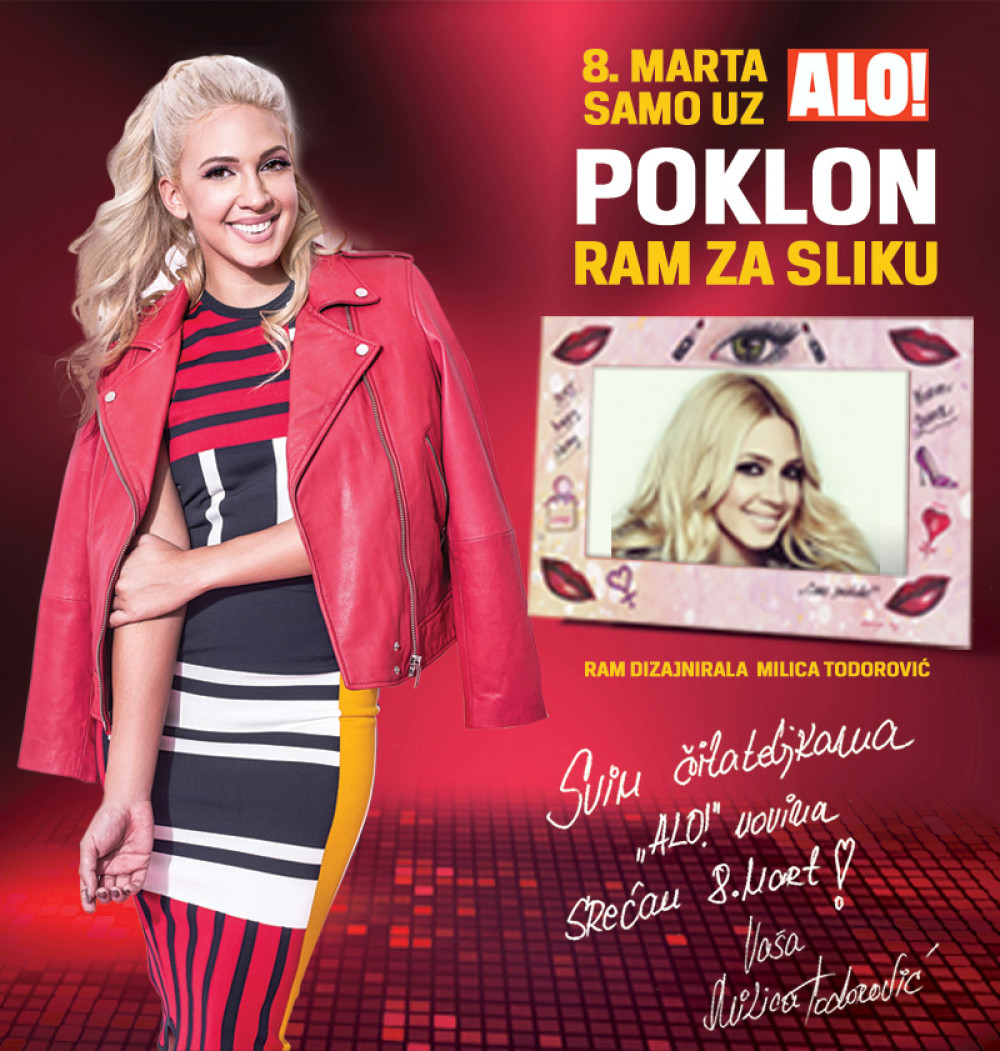 Miličini fanovi oduševljeni "Alo!" poklonom rama