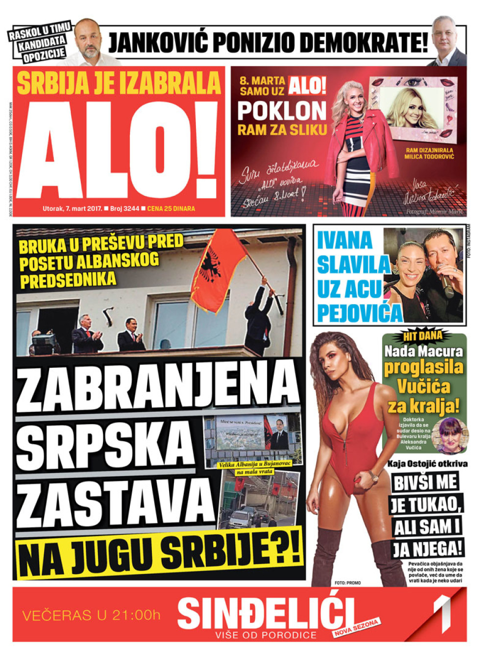 Naslovna za: 7.3.2017