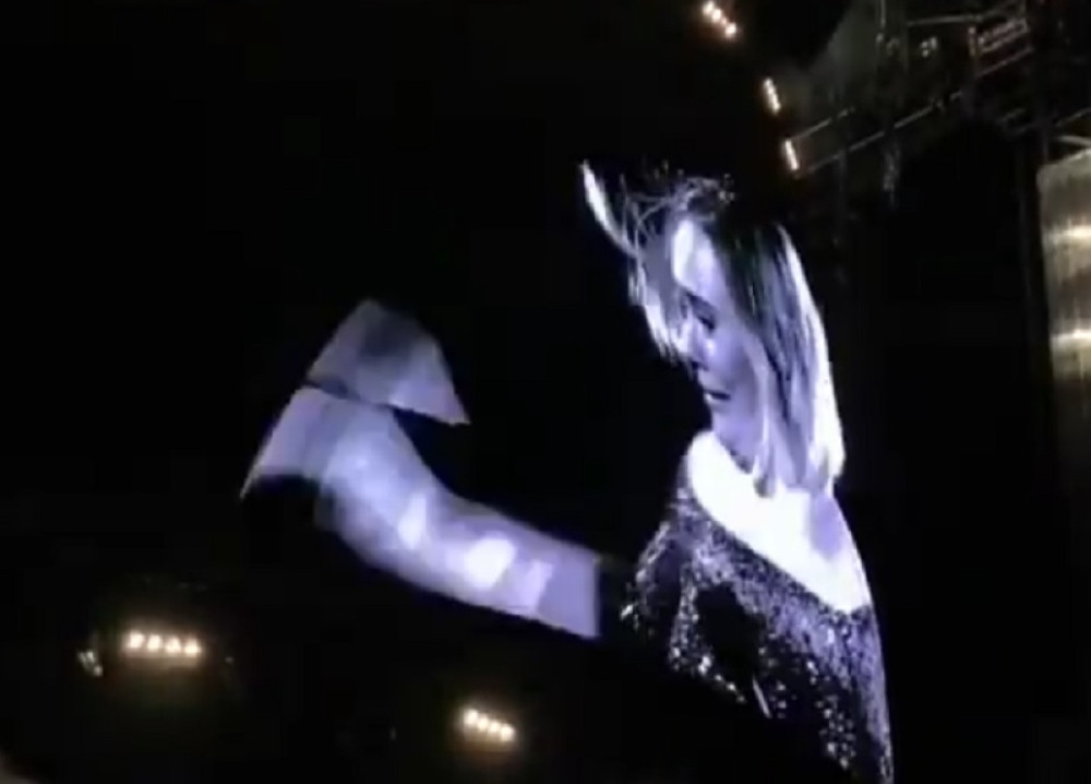 Adel se tresla i umalo prekinula koncert (VIDEO)