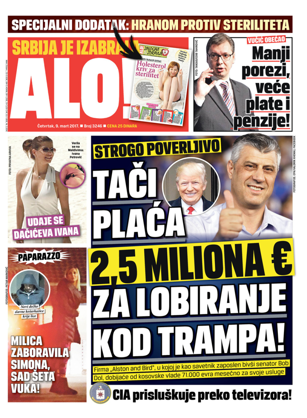 Naslovna za: 9.3.2017