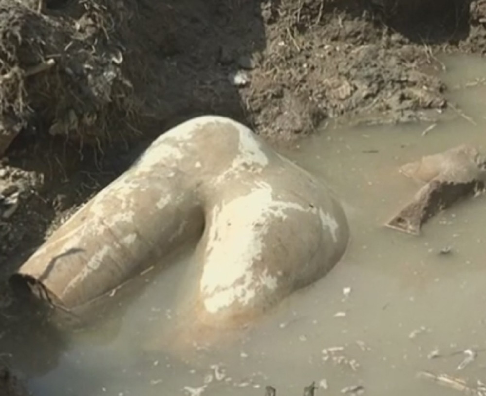 Pronađena statua egipatskog faraona (VIDEO)