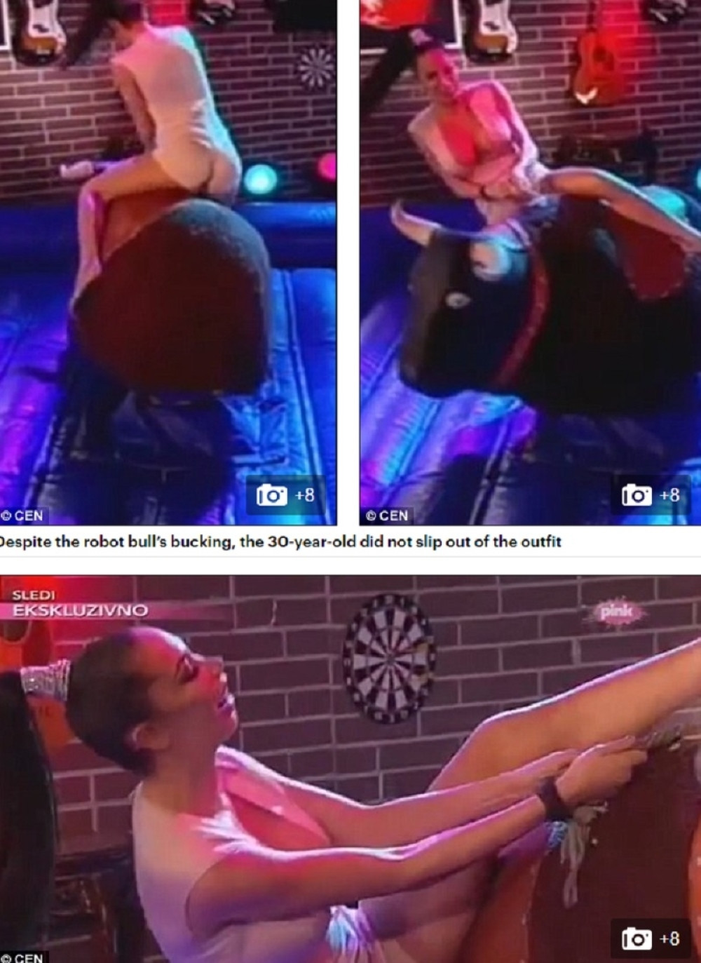 Britanci o Soraji: Ovako jaše Nejmarova bivša (VIDEO)