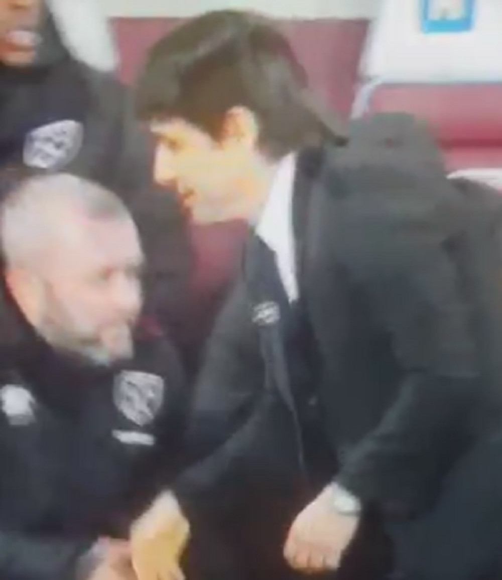 Konte se rukovao sa Hrvatima, pa oprao ruke (VIDEO)