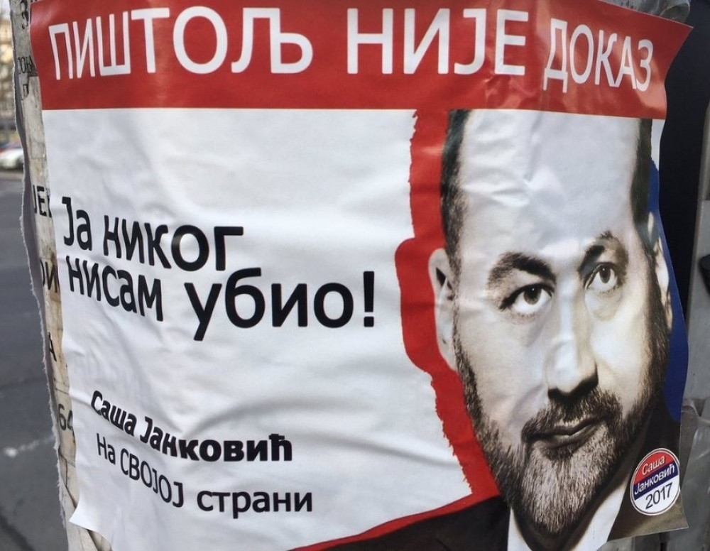 Janković: Ja nikog nisam ubio!