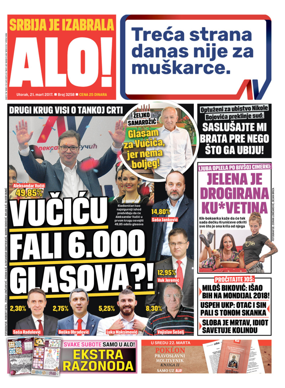 Naslovna za: 21.3.2017