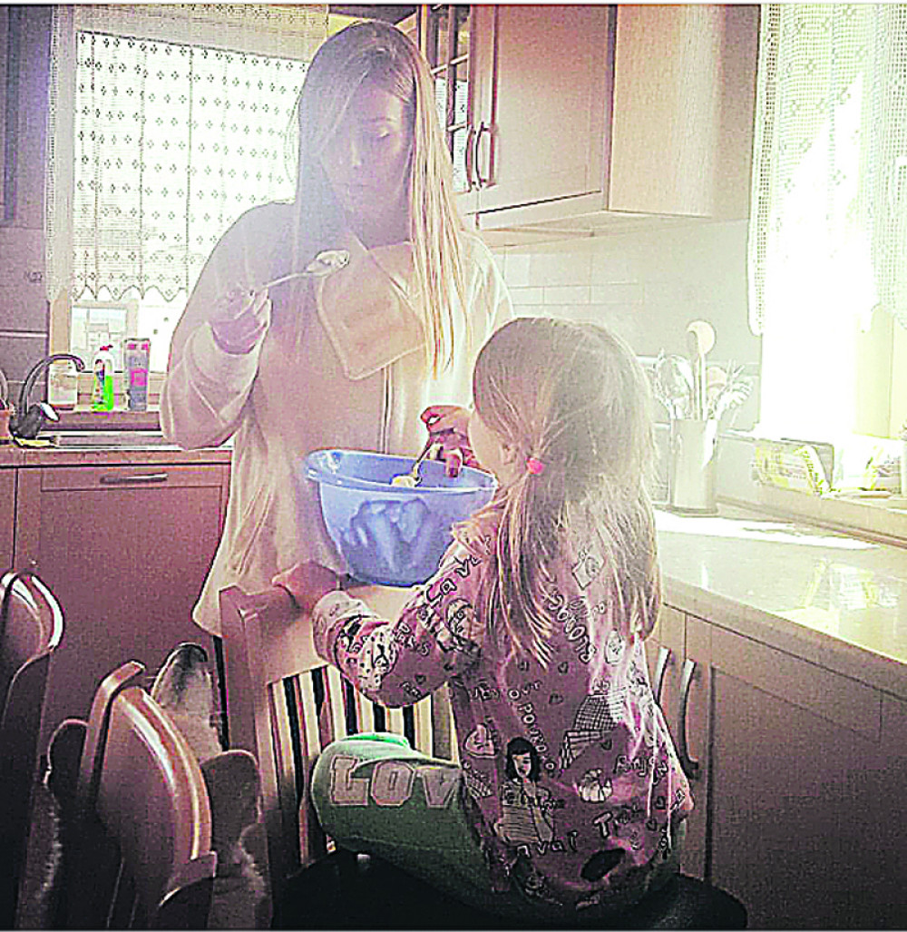 Kalina se sa ćerkom otimala oko šlaga