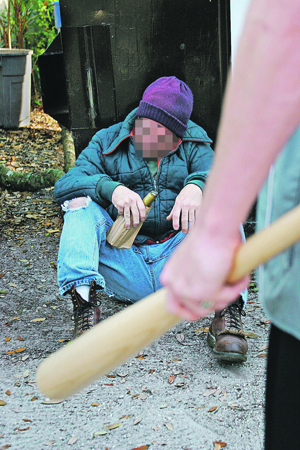 Modar od batina zbog spavanja na ulici
