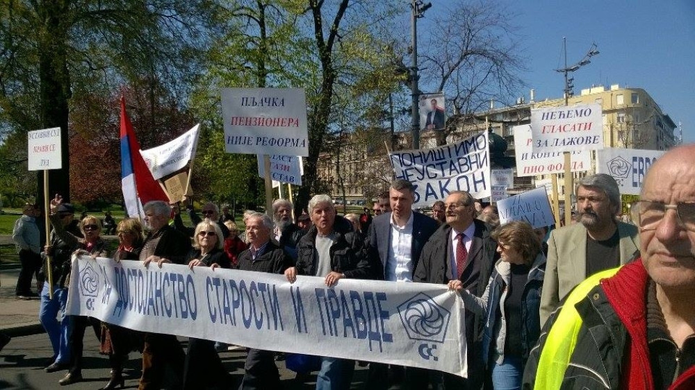 Penzioneri traže da reaguje Ustavni sud!