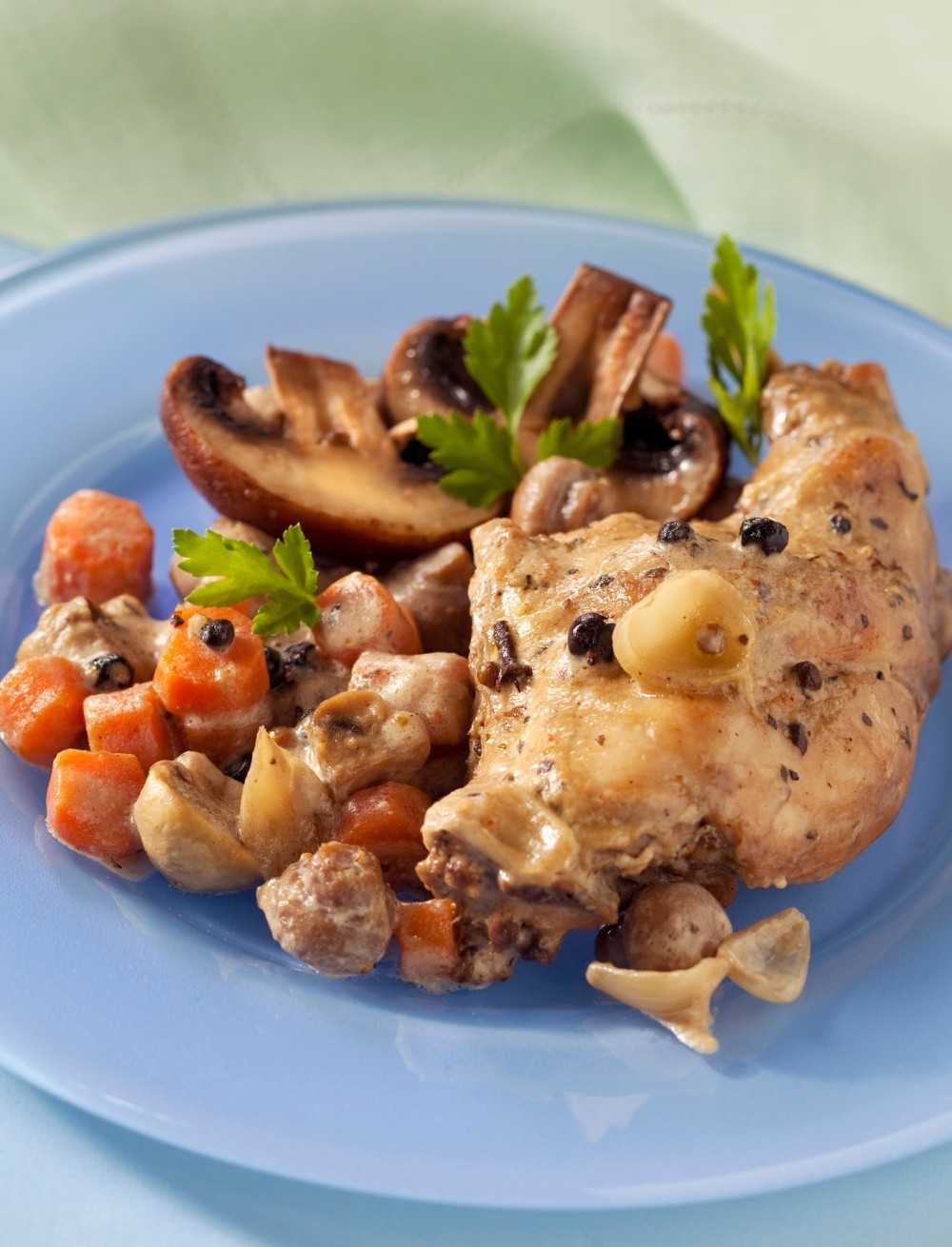 Piletina sa šampinjonima