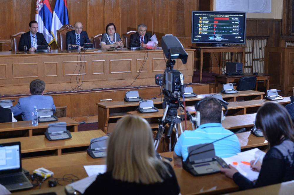 Poništeni izbori na biračkom mestu 178