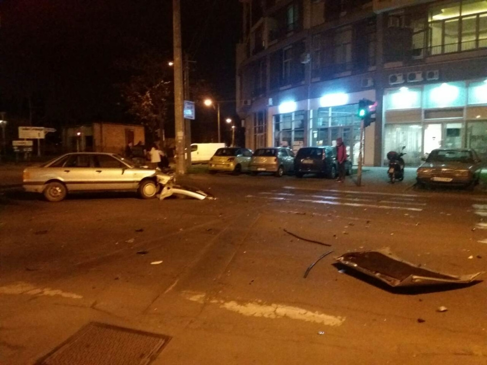 Žestok sudar na Dorćolu